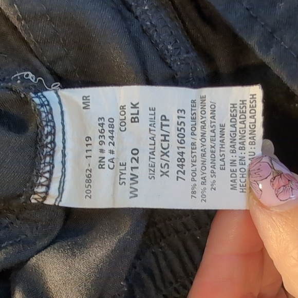 Cherokee Women Workwear Revolution Drawstring Scrub Pants Soft Stretch XS - Picture 7 of 9